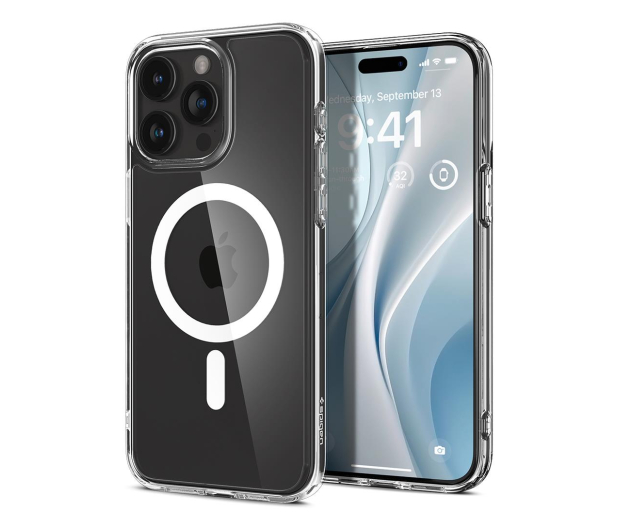 SPIGEN Ultra Hybrid Mag Magsafe do iPhone 15 Pro Max white ACS06576 - 1178935 - zdjęcie
